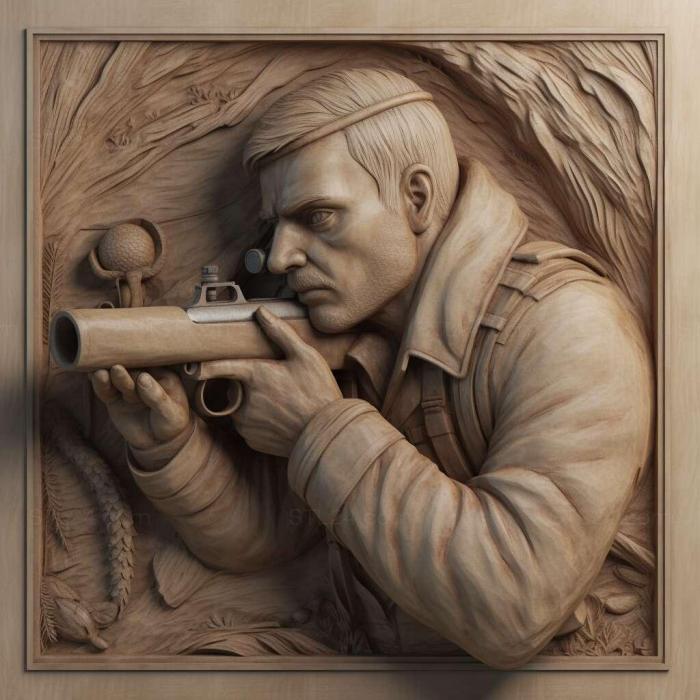 Games (Sniper Elite 4 1, GAMES_26453) 3D models for cnc